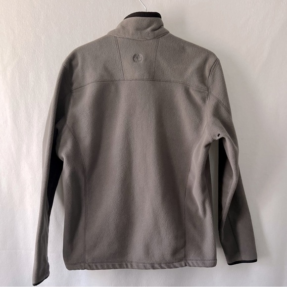 Timberland Size Small Petite Gray & Black Fleece Jacket - Picture 8 of 11